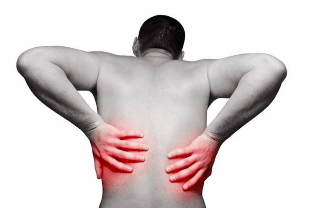 Rückenschmerzen aufgrund von Osteochondrose