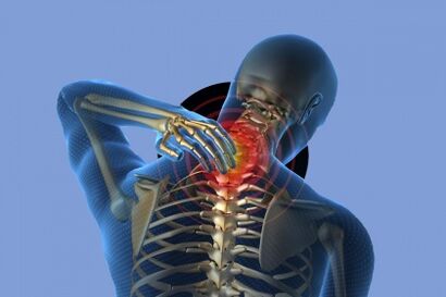 Nackenschmerzen mit Osteochondrose